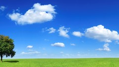 Nature clouds horizon