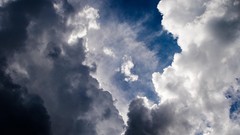 Nature clouds light skies