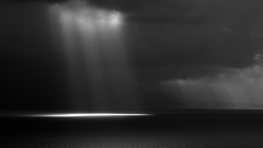 Nature clouds monochrome