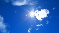 Nature clouds white blue skies