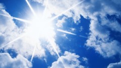 Nature clouds white blue skies