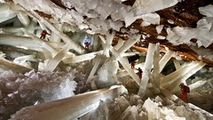Nature crystals caves cavern