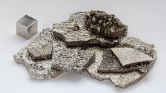 Nature crystals minerals