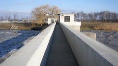 Nature dam rivers flooded