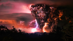 Nature dark storm artwork