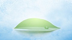 Nature digital leaves dreamy