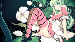 Nature dress Flowers long