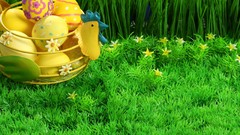 Nature eggs Easter still life