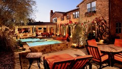 Nature evening romantic architecture resort armchair luxury