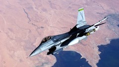 Nature f-16 fighting falcon