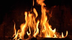 Nature fire flames artwork