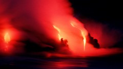 Nature fire ice Volcanoes Hawaii