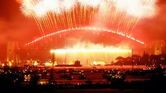 Nature fireworks celebration