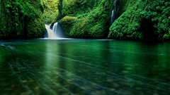 Nature forests waterfalls rivers