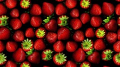 Nature fruits summer strawberries