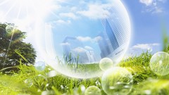 Nature grass bubbles Photo