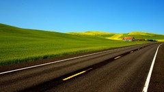 Nature grass clouds driving