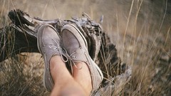 Nature grass feet Shoes body parts