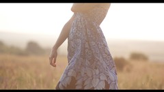 Nature grass sun woman dress Arms outdoors AEON12 Nikita Kalinin