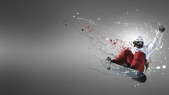 Nature gray snowboard