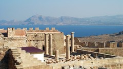 Nature Greece ruins buildings ancient