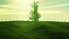 Nature Green abstract