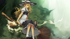 Nature Green Books dress hats flying sitting bows blondes long 