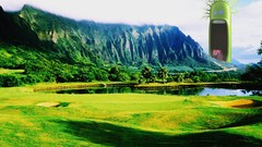 Nature Green Monsters golf Photo manipulation artwork