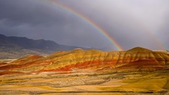 Nature hills Oregon painted rainbows