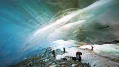 Nature ice glacier caves argentina ushuaia