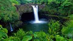 Nature Islands Hawaii falls