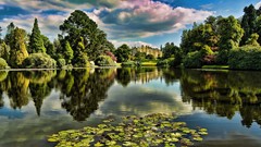 Nature lakes mansion mansion house