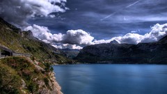 Nature lakes painted