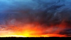 nature landscape clouds sunset sky sunlight