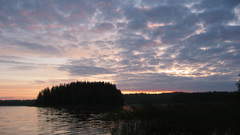 Nature landscape Lake Island