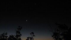 nature landscape night sky