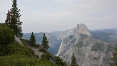 nature landscape Yosemite National Park USA rock Mountains