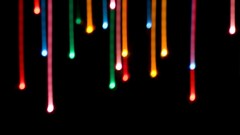 Nature light abstract black background multicolor light trails