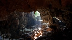 Nature light caves