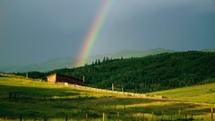 Nature light Colorado rainbows