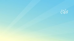 Nature light shine Birds morning sunlight minimalistic skyscapes