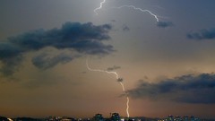 Nature Lightning storm