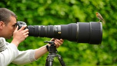 Nature Men Birds Photographers Cameras professional