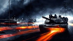 Nature military roads battlefield 3 tanks video games m1 abrams