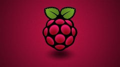 Nature minimalistic digital art Raspberry Pi
