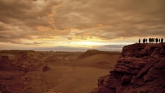 Nature moon chile valleys deserts