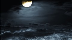 Nature moon waterscapes