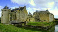 Nature moss old Castles moat HDR Photography