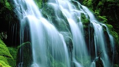 Nature moss waterfalls falls proxy