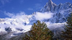 Nature Mountains clouds